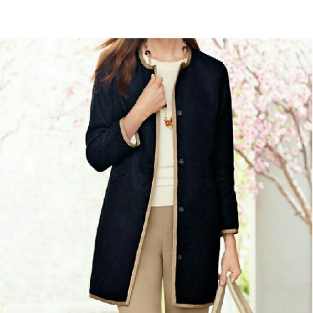 Talbots Coat Jacket Topper